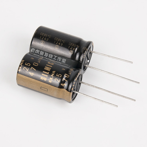 1PCS ELNA RFS SILMIC II 16V 25V 35V 10UF 22UF 33UF 47UF 100UF 220UF 330UF 470UF 1000UF 2200UF Silk fiber audio capacitor 16v10uf ► Photo 1/6