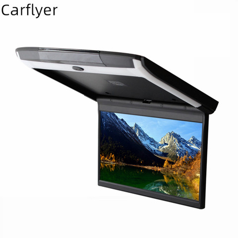 Newest Ultra Thin 11.6 inch Car Roof Mounted Down Monitor 1080P FHD 1920*1080P MP5 Player TFT LCD Monitor with FM 2 Video in ► Photo 1/6