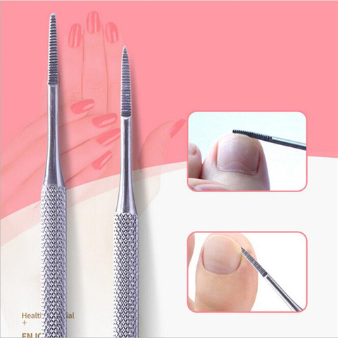 Toe Nail File Foot Nail Care Hook Ingrown Double Ended Ingrown Toe Correction Lifter File Manicure Pedicure Toenails Clean Tool ► Photo 1/6