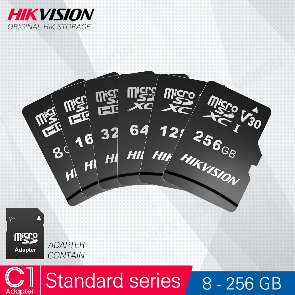 Cartão Micro Sd 256G Hikvision C10 C1