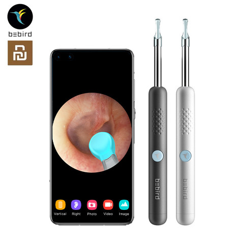 Youpin Bebird R1 Smart Visual Ear Sticks Endoscope 300W High Precision Earpick Mini Camera Otoscope Health Care Ear Cleaner ► Photo 1/6