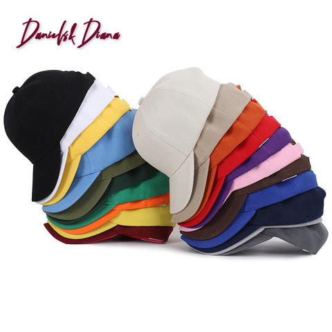 Sale Unisex 22 Kinds Of Color 2022 Spring The New Hat Ms Sun Wholesale Men's Pure Baseball Cap Plate ► Photo 1/5