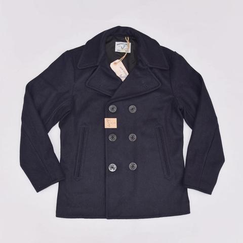 BOB DONG US Navy 740 Pea Coat 1940s USN Heavy Wool Reefer Jacket Slim Fit ► Photo 1/6