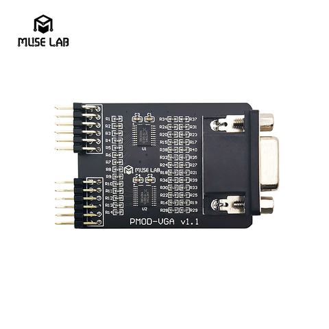 PMOD-VGA Expansion Board iCESugar FPGA Expansion Module Standard PMOD Interface VGA Display Interface ► Photo 1/4