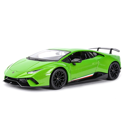 Maisto 1:18 Hurricane Performmante LP610-4 Green Sports Car Static Simulation Die Cast Vehicles Collectible Model Car Toys ► Photo 1/6