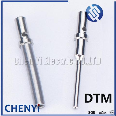 20 Pcs DTM Series Terminals Pins 0462-201-20141/AT62-201-20141 0460-202-20141 Stainless Steel Solid Terminal Deutsch Pin 20 AWG ► Photo 1/5