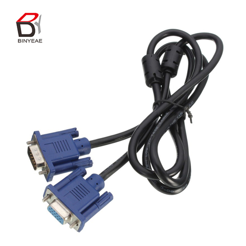 VGA/SVGA HDB 5FT 1.5M VGA HD Cable Male to Male Extension computer Monitor Cable ► Photo 1/6