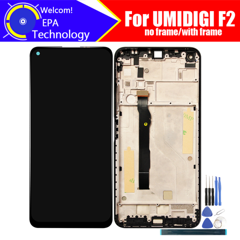 UMIDIGI F2 LCD Display+Touch Screen Digitizer 100% Original Tested LCD Screen Glass Panel  For UMIDIGI F2+tools+ Adhesive ► Photo 1/6