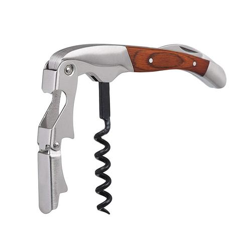 Multifunction Portable Wood Handle Red Wine Opener Screw Corkscrew Wine Bottle Opener Cook Tool ► Photo 1/6