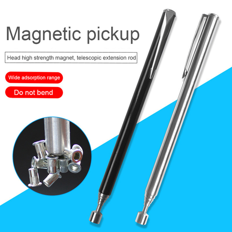65cm Mini Portable Pick Up Tool Telescopic Magnetic Magnet Pen Hand Tool Pickup Rod Stick For Picking Up Nut Bolt Extendable ► Photo 1/6