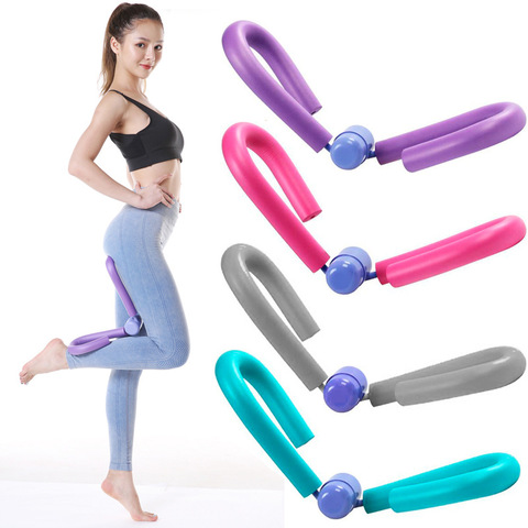PVC Leg Thigh Exercisers Gym Sports Thigh Master Leg Muscle Arm Chest Waist Exerciser Workout Machine Gym Home Fitness Equipment ► Photo 1/6