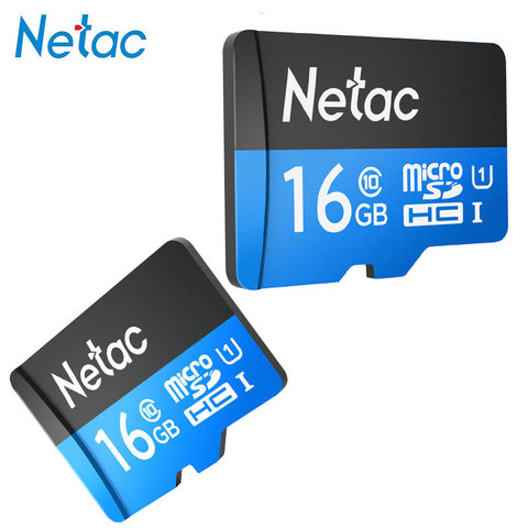 Netac SD Micro TF Memory Card High Speed 16GB 32GB 64GB Mini Camera Micro SDXC Class 10 Internal Phone Memory Card Reader Adapte ► Photo 1/6