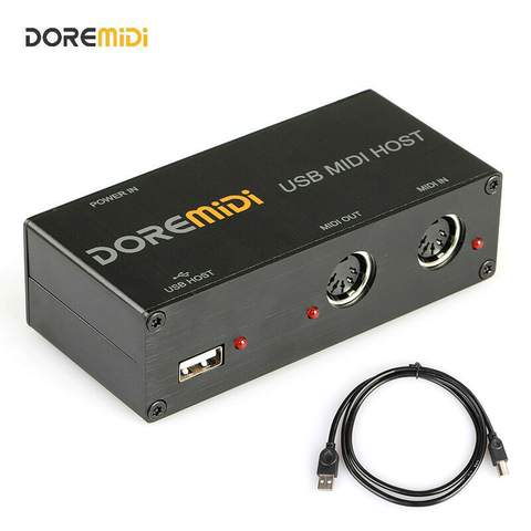 DOREMiDi USB MIDI Host Box MIDI Host USB to MIDI Converter ► Photo 1/6