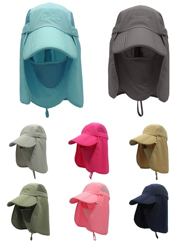 Connectyle  Kids Sun Protection Hat Lightweight Mesh Flap Cap Quick Dry Detachable ► Photo 1/1