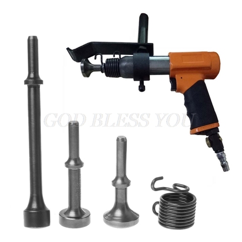 3PCS Smoothing Pneumatic Air Hammer BitS Long Bit Tool &1* Spring Tire Repair Drop Shipping ► Photo 1/6