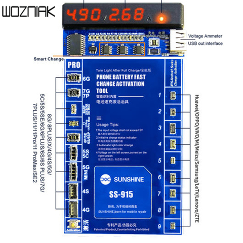 Android Safe Battery activation board for Sam HTC.SONY Huawei OPPO VIVO. lenovo.Battery Activate Charge Board Activation Plate ► Photo 1/5