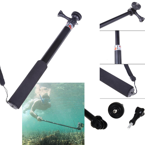 Waterproof Monopod Tripod Telescoping for Gopro Stick Extendable Baton Selfie Handheld Sophie Sticks w/Mount for GoPro Hero 3 ► Photo 1/6