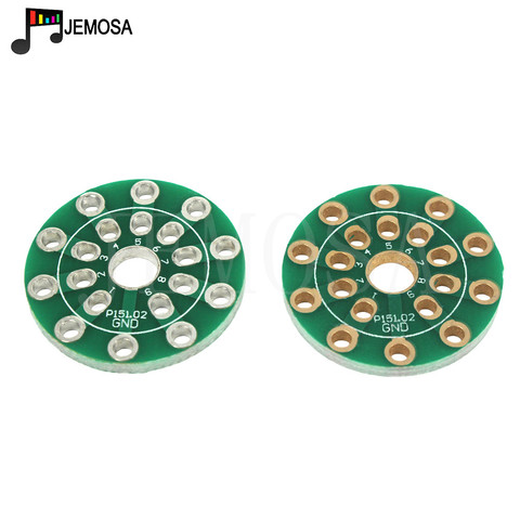 10PCS Converted Board PCB Board Adapter Circuit Board For CMC EIZZ 9 Pins Tube Socket Amplifier DIY HIFI Audio Vintage Tube ► Photo 1/6