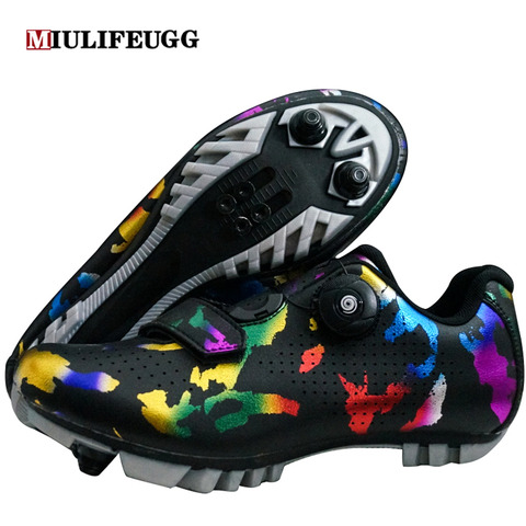 2022 NEW Cycling MTB Shoes Men Sports Route Cleat Road Dirt Bike Speed Flat Sneaker Racing Women Bicycle Winter Mountain Spd ► Photo 1/6