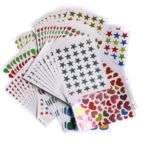 Star Sticker Teacher Label Reward