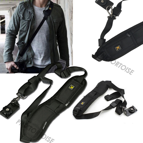 Portable Single Shoulder Sling Belt Strap for camera Quick Rapid Quick Adjustment for DSLR Digital SLR Camera ► Photo 1/6