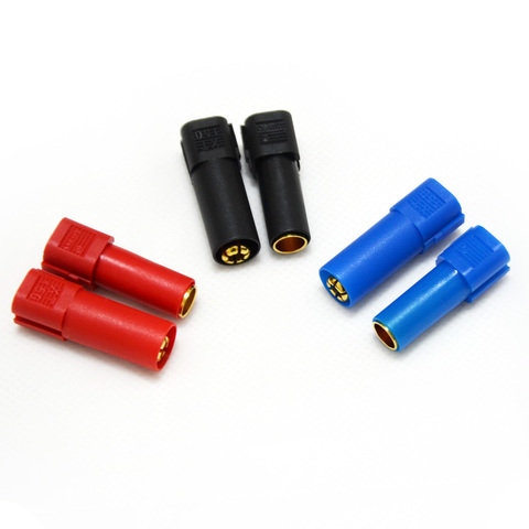 1Pairs Amass  XT150 Plug Male and Female 6mm golden Plated Bullet Connector for RC ESC Battery ► Photo 1/6