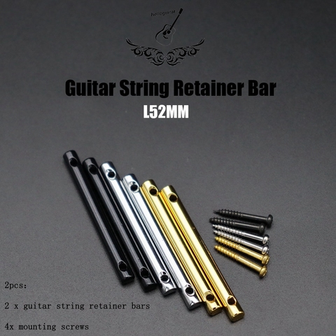 2pcs Guitar String Retainer Bar String Trees Guides Guitar Replacement Parts Comes With 2 Mounting Screws ► Photo 1/6