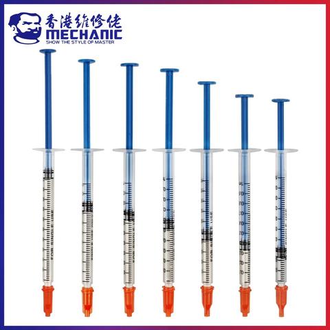 MECHANIC 0.2/0.3/0.4/0.5/0.6/0.7/1.0ml Silver Conductive Glue Wire Electrically Paste Adhesive Paint For PCB Repair with Needle ► Photo 1/6