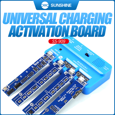 SUNSHINE SS-909 Universal Battery Activation Charge Board for iphone xiaomi Samsung Huawei ipad Phone Repair Test Board Tool ► Photo 1/6