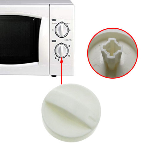 2PCS Cross Hole Microwave Oven Universal Rotary Timer Knob for Selecline Fagor Panasonic Galanz Midea Delonghi Spare Parts ► Photo 1/6