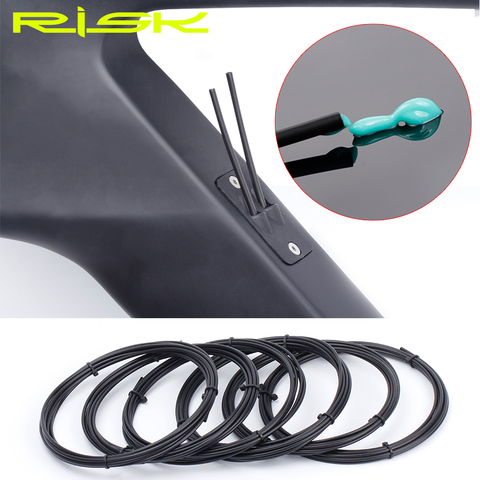 RISK 3M Bicycle Slick Lube Liner Catheter Kits MTB Road Bike Shift Cable Catheter Oil Tube Pipe Housing Brake Inner Cable Line ► Photo 1/6