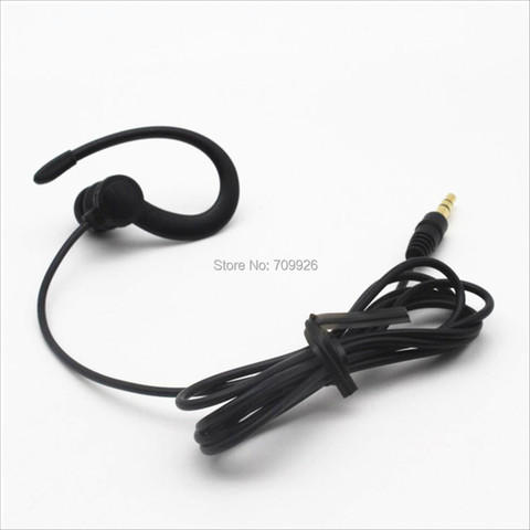 Single side earbud in-ear earphone 1-bud earhook earphone for sports running ► Photo 1/6