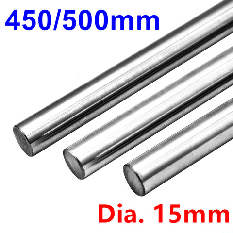 Cylinder Liner Rail Shaft Optical Axis Dia 15Mm 450/500mm Hardened Smooth Rods Round Bar ► Photo 1/1