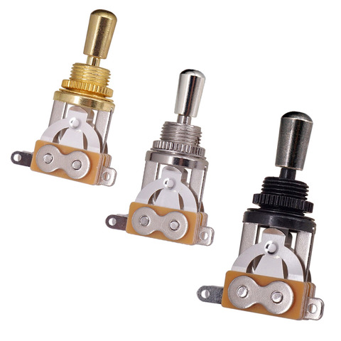 3 Way Electric Guitar Selector Guitar Part Pickup Portable Brass Switch Lightweight Toggle Music Elements for LP EPI ► Photo 1/6