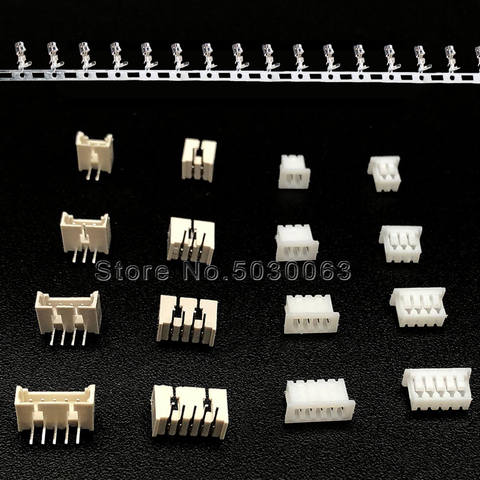 Sest 1.25mm pitch Right Angle 2/3/4/5/6/7/8/9/10/11/12P 1.25-T wire Connector Terminal Kit/Housing/Pin Header Adaptor Kits 90 de ► Photo 1/1