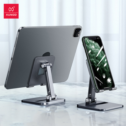 Xundd Tablet Stands For iPad Pro Case Adjustable Foldable Height Angle Phone Holder For Xiaomi iPhone Huawei Samsung Honor Case ► Photo 1/6