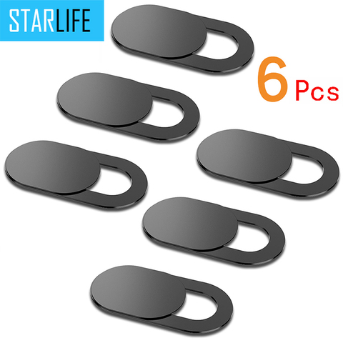 Camera cover Shutter Magnet Slider Plastic WebCam Cover For Pad Tablet Web Laptop PC Camera Mobile Phone Lenses Privacy Sticker ► Photo 1/6