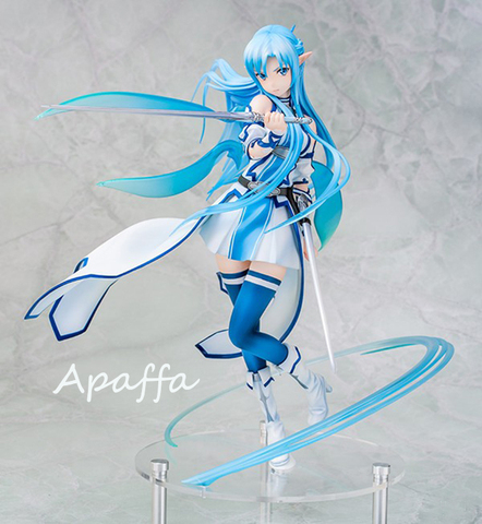 23cm Anime Figure Toys Sword Art Online Yuuki Asuna 1/7 Scale ALO Ver. water Elf PVC Action Figure Toys Collection Model Gift ► Photo 1/6