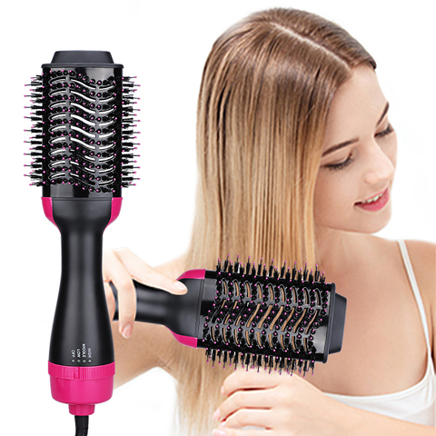 3 in 1 Hair Dryer Brush One Step Hot Air Brush Volumizer Blow Straightener  Curler blowdryer brush Curling Iron Hair Styler Comb - Price history &  Review | AliExpress Seller - OLOEY HairStyling Store 