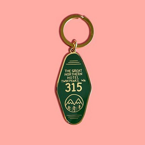 Twin Peaks Keychain The Great Northern Hotel Room 315 Key Chain Key Rings Pendant Jewelry Accessories ► Photo 1/3