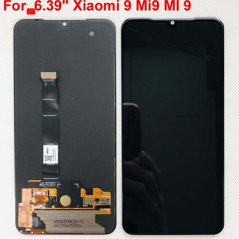 6.39'' AMOLED Original LCD For xiaomi Mi 9 Mi9 Display For 5.97 xiaomi mi9 SE LCD Display Touch ScreenDigitizer Assembly ► Photo 1/5