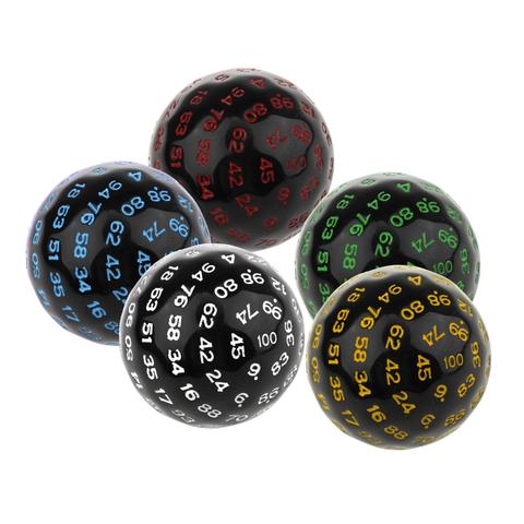 100 Sided Acrylic Dices D100 Dice for Table Board Role Playing Game Bar Club ► Photo 1/6