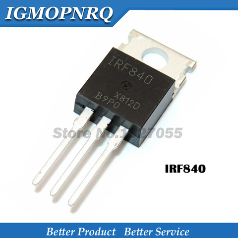 10PCS IRF840 TO-220 IRF840PBF TO220 new original  ► Photo 1/1