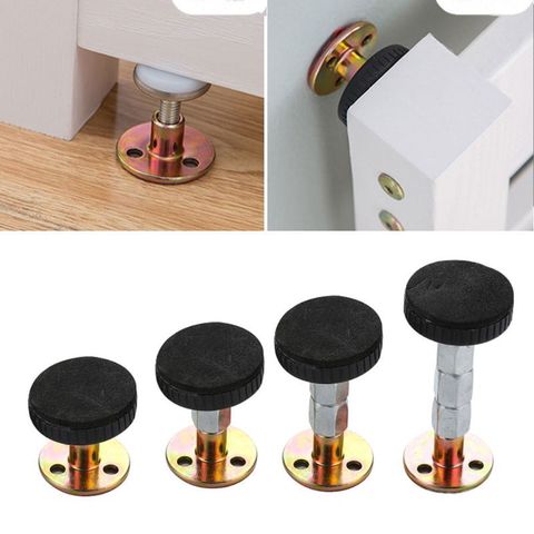 1pcs Adjustable Bed Stabilizer Wall Furniture Fixed bracket stainless steel Fixer Support Self-adhesive Anti-shake Mute Hardware ► Photo 1/6