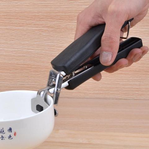 Stainless Steel Gripper Hot Bowl Holder Dish Clamp Pot Pan Gripper Clip Hot Dish Plate Clip Retriever Tongs Kitchen Tools Cocina ► Photo 1/6