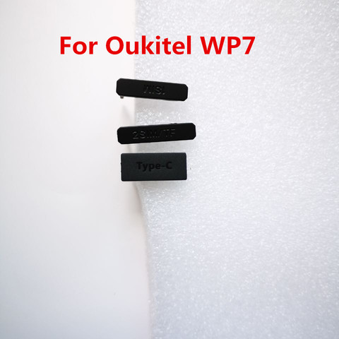 New Original For Oukitel WP7 Cell Phone Dust Proof Plug Sim TF Plug Type-C Charge Port Plug Cover frame For OUKITEL WP7 Phone ► Photo 1/4