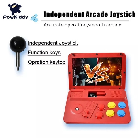 Powkiddy A13 Video Game Console 10 Inch Large Screen Detachable Joystick HD Output Mini Arcade Retro Game Players A12 Upgrade ► Photo 1/1