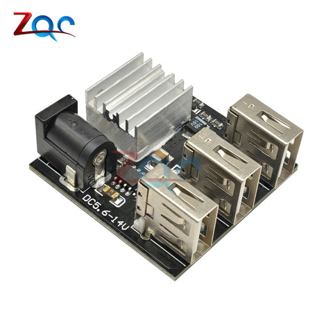 3 USB Mini Charging Module DC-DC DC 9 -12V to DC 5V 8A Power Bank Charger Board Step Down Buck Converter Power Supply for Mobile ► Photo 1/6