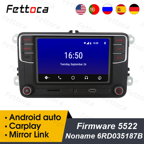 RCD330 6RD035187B RCD330 plus Android Auto CarPlay 6.5