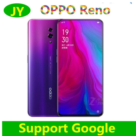 NEW OPPO Reno Global rom 6.4 inch Qualcomm710 Support NFC 2340*1080 Octa Core 3 Cameras 48MP+5MP 3765mAh Fingerprint ID ► Photo 1/4